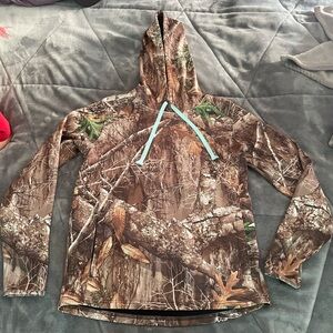 Realtree Camouflage Brown Green Outdoor Jacket